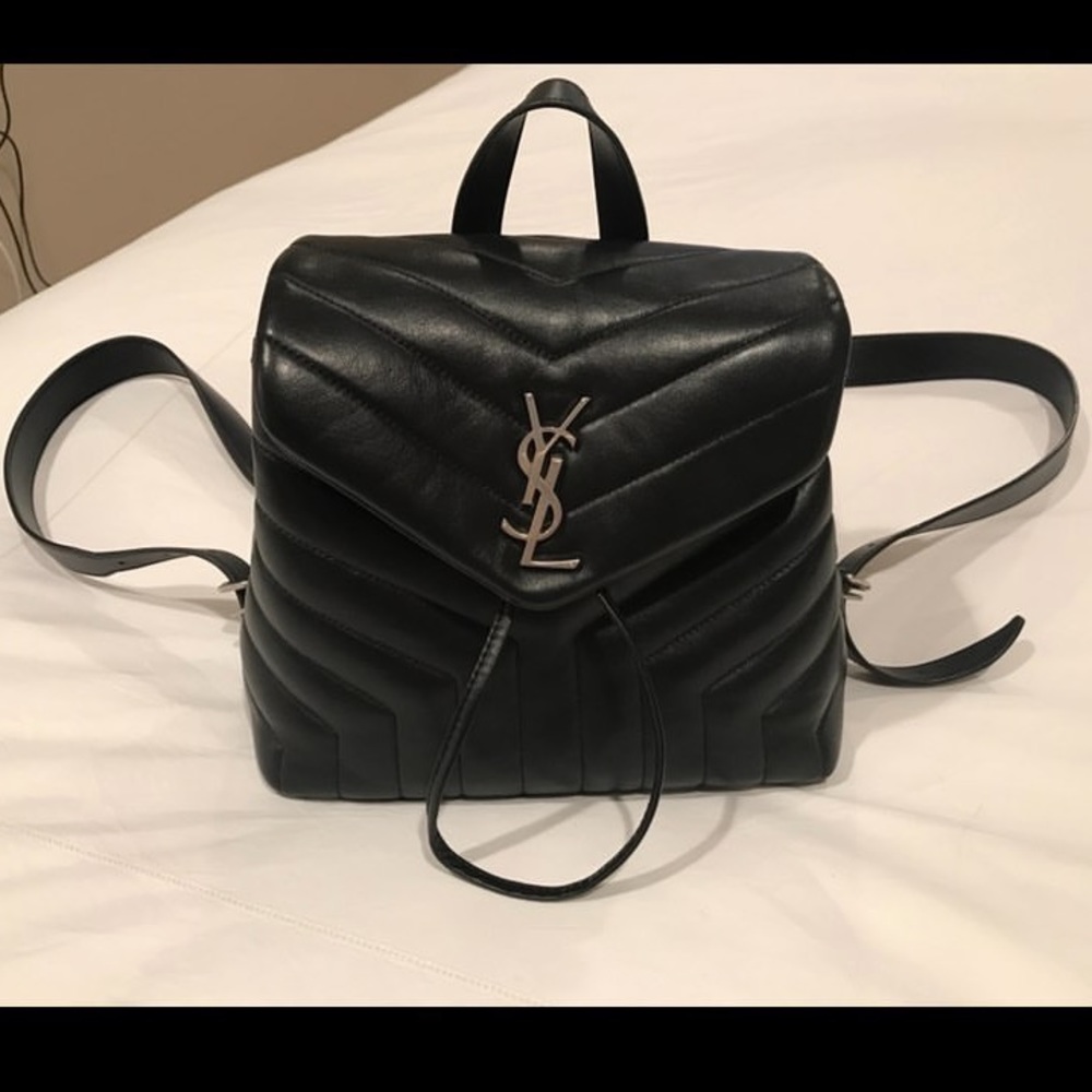 Yves Saint Laurent womens backpack like new
